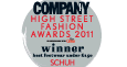 Company High Street Fashion Awards 2011 - best footwear under £150