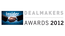 Insider Deals: Dealmaker Deal of the year 2012
