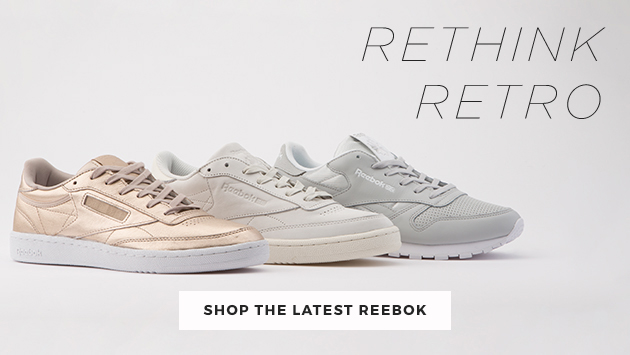 shop our full range of reebok trainers including the classic leather and club c at schuh