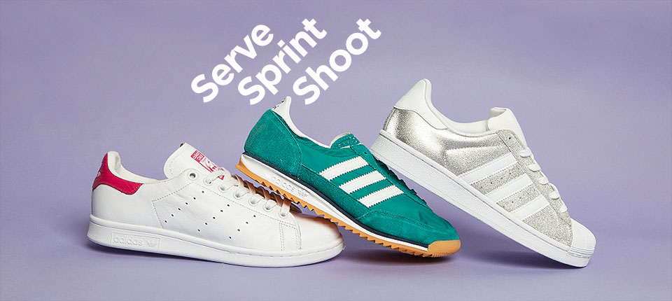 shop womens adidas trainers at schuh >>