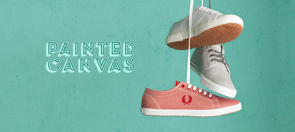 View Men's Canvas Plimsolls