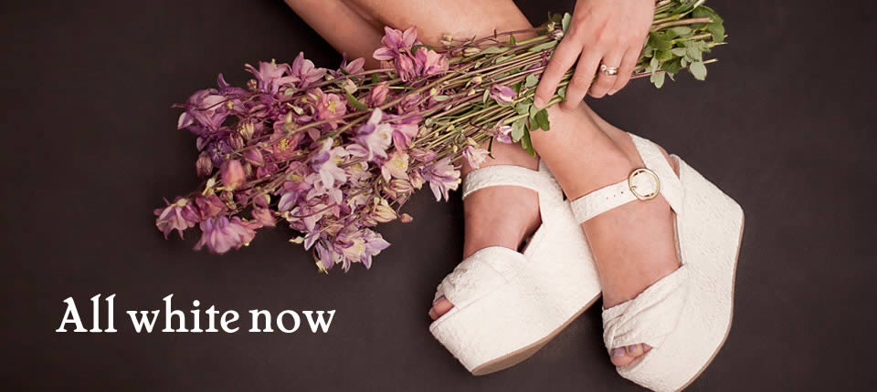 Check out our white shoes