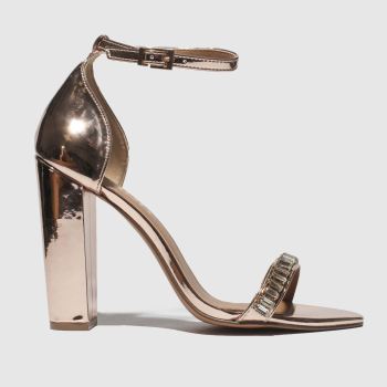 SCHUH GOLD DRESSED TO KILL HIGH HEELS SCHUH GOLD DRESSED TO KILL HIGH HEELS