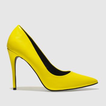 SCHUH YELLOW FLIRTY HIGH HEELS SCHUH YELLOW FLIRTY HIGH HEELS