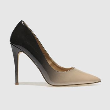 SCHUH STONE & BLACK FLIRTY HIGH HEELS SCHUH STONE & BLACK FLIRTY HIGH HEELS