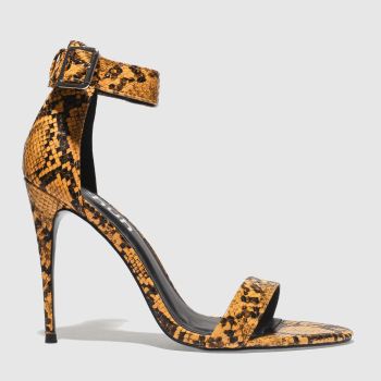 SCHUH ORANGE DRUELLA HIGH HEELS SCHUH ORANGE DRUELLA HIGH HEELS