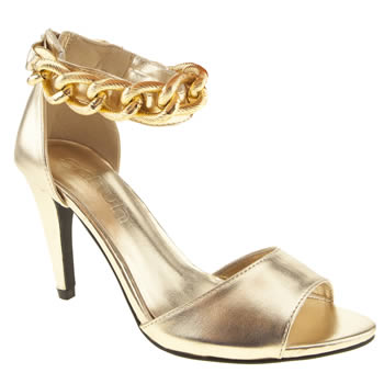 womens schuh gold twerk it out high heels womens schuh gold twerk it out high heels