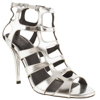 womens schuh silver fortress high heels womens schuh silver fortress high heels