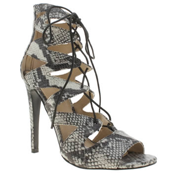 womens schuh black & white forever young high heels womens schuh black & white forever young high heels