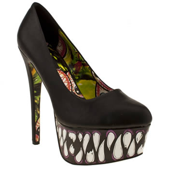 womens iron fist black timmy chew platform court high heels womens iron fist black timmy chew platform court high heels