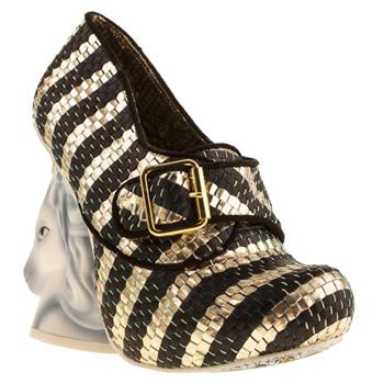 womens irregular choice black & gold eternal full of grace unicorn high heels womens irregular choice black & gold eternal full of grace unicorn high heels