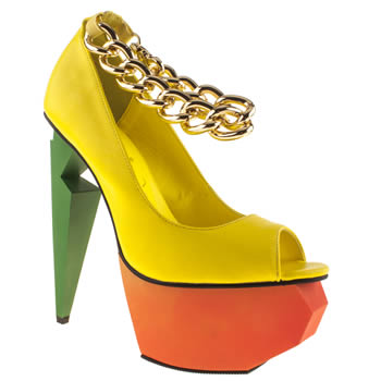 womens privileged yellow mercer high heels womens privileged yellow mercer high heels
