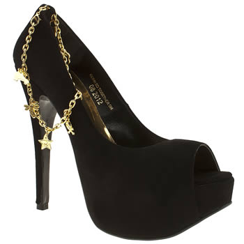 womens red or dead black bling high heels womens red or dead black bling high heels