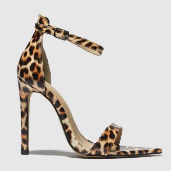 public desire beige & brown ace high heels public desire beige & brown ace high heels