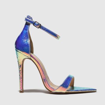 public desire silver & purple ace high heels public desire silver & purple ace high heels