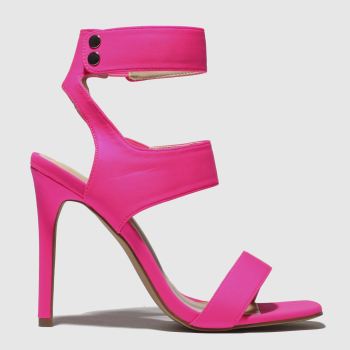 PUBLIC DESIRE PINK PULSE HIGH HEELS PUBLIC DESIRE PINK PULSE HIGH HEELS