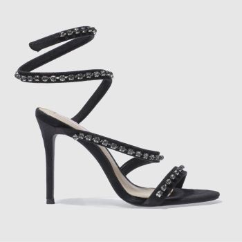 MISSGUIDED BLACK CARLI BYBEL HEEL HIGH HEELS MISSGUIDED BLACK CARLI BYBEL HEEL HIGH HEELS
