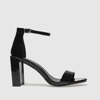 missguided black feature block heel high heels missguided black feature block heel high heels