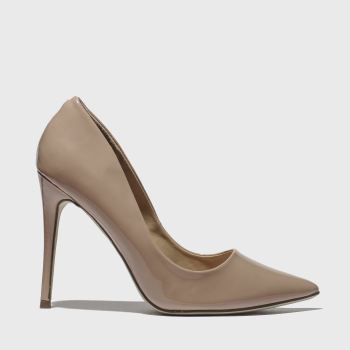 MISSGUIDED PALE PINK ENTRY COURT HIGH HEELS MISSGUIDED PALE PINK ENTRY COURT HIGH HEELS