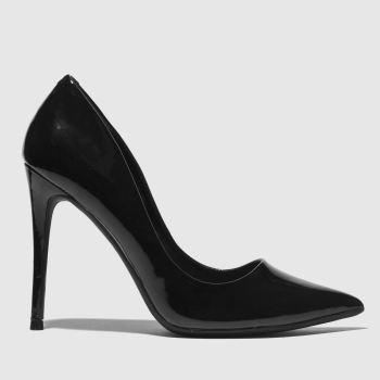 MISSGUIDED BLACK ENTRY COURT HIGH HEELS MISSGUIDED BLACK ENTRY COURT HIGH HEELS