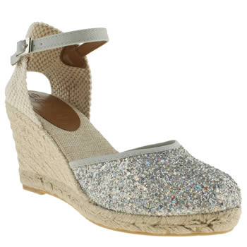 womens schuh silver fiesta low heels womens schuh silver fiesta low heels