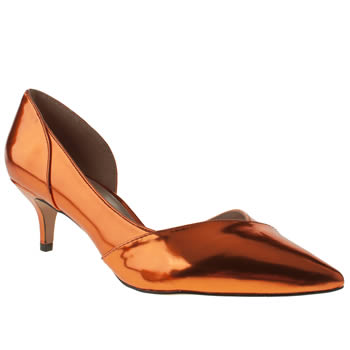 womens schuh orange viper low heels womens schuh orange viper low heels