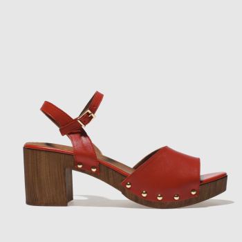 SCHUH RED MICHIGAN LOW HEELS SCHUH RED MICHIGAN LOW HEELS