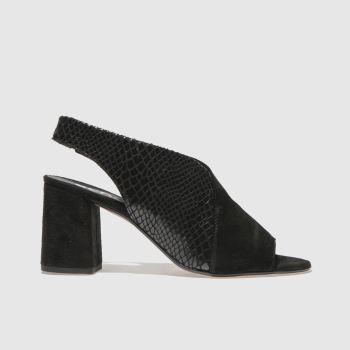 SCHUH BLACK ALLURE LOW HEELS SCHUH BLACK ALLURE LOW HEELS