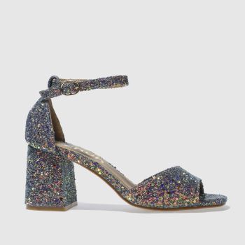 SCHUH GREEN & GOLD SMOOCH LOW HEELS SCHUH GREEN & GOLD SMOOCH LOW HEELS
