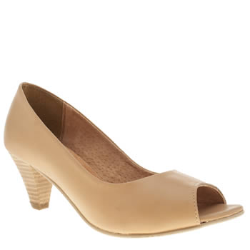 womens schuh natural honeycomb low heels womens schuh natural honeycomb low heels
