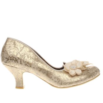 IRREGULAR CHOICE STONE FLORAZZLE FLORAL LOW HEELS IRREGULAR CHOICE STONE FLORAZZLE FLORAL LOW HEELS