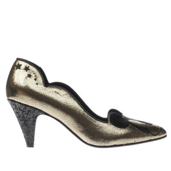IRREGULAR CHOICE GOLD X DISNEY GLITZY MICKEY LOW HEELS IRREGULAR CHOICE GOLD X DISNEY GLITZY MICKEY LOW HEELS