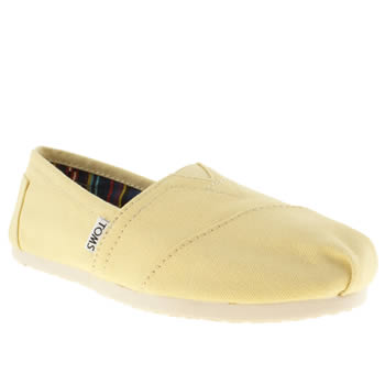 womens toms lemon classic slip flat shoes womens toms lemon classic slip flat shoes