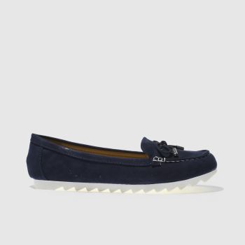 SCHUH NAVY JETSETTER FLAT SHOES SCHUH NAVY JETSETTER FLAT SHOES