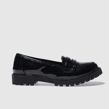 SCHUH BLACK ATLAS FLAT SHOES SCHUH BLACK ATLAS FLAT SHOES