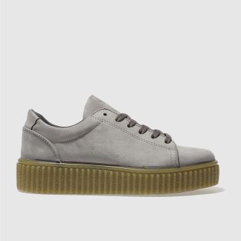 SCHUH GREY FUN AND GAMES TRAINERS SCHUH GREY FUN AND GAMES TRAINERS