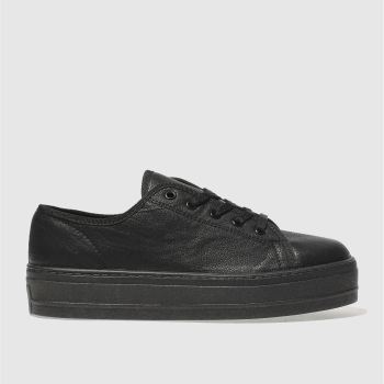 SCHUH BLACK CREEP PLATFORM II FLAT SHOES SCHUH BLACK CREEP PLATFORM II FLAT SHOES