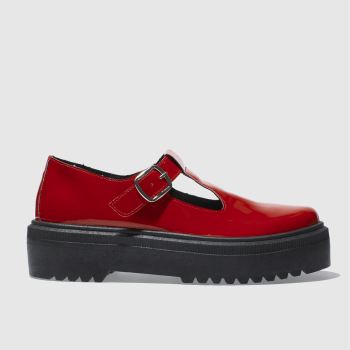 SCHUH RED TIGER LILY FLAT SHOES SCHUH RED TIGER LILY FLAT SHOES