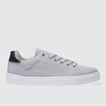 SCHUH LIGHT GREY RISING STAR TRAINERS SCHUH LIGHT GREY RISING STAR TRAINERS