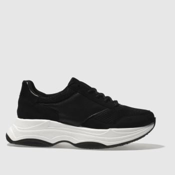 SCHUH BLACK & WHITE FREAKY TRAINERS SCHUH BLACK & WHITE FREAKY TRAINERS