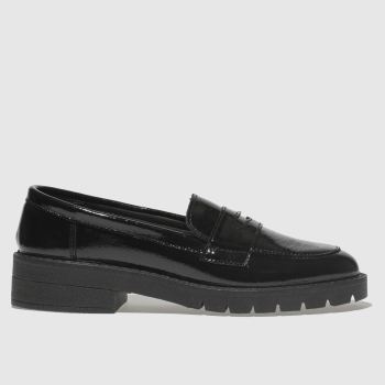 SCHUH BLACK CHILLED FLAT SHOES SCHUH BLACK CHILLED FLAT SHOES