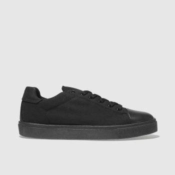 SCHUH BLACK BUMPY TRAINERS SCHUH BLACK BUMPY TRAINERS