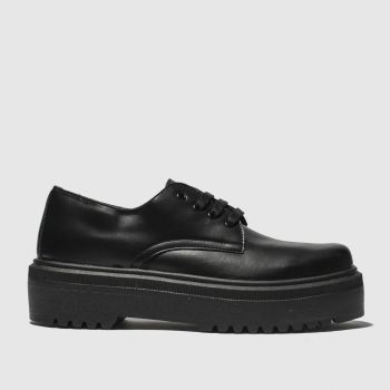 SCHUH BLACK HOTSHOT FLAT SHOES SCHUH BLACK HOTSHOT FLAT SHOES