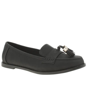 SCHUH BLACK HOST FLAT SHOES SCHUH BLACK HOST FLAT SHOES