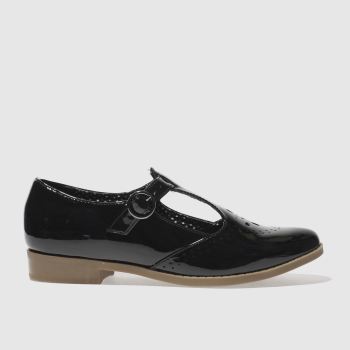 SCHUH BLACK PRETTY BABY FLAT SHOES SCHUH BLACK PRETTY BABY FLAT SHOES