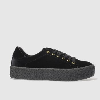 SCHUH BLACK PERFECT MATCH TRAINERS SCHUH BLACK PERFECT MATCH TRAINERS