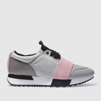 SCHUH GREY VLOGGER TRAINERS SCHUH GREY VLOGGER TRAINERS