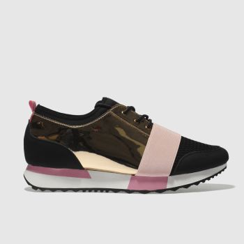 SCHUH BLACK & PINK VLOGGER 3 TRAINERS SCHUH BLACK & PINK VLOGGER 3 TRAINERS
