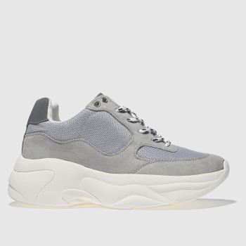 SCHUH GREY ON MY MIND TRAINERS SCHUH GREY ON MY MIND TRAINERS