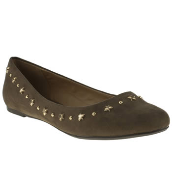 womens schuh beige starry night flat shoes womens schuh beige starry night flat shoes